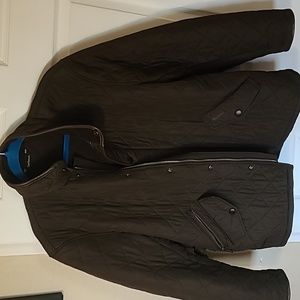 Brown quilted jacket